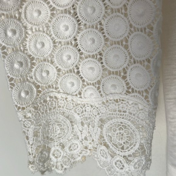 TORY BURCH EYELET LACE BLOUSE - Picture 3 of 6